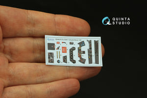 Quinta Studio QD48376 Ta 152H 3D-Printed &amp;amp; coloured Interior on decal paper (Zoukei Mura) 1/48 – immagine 4
