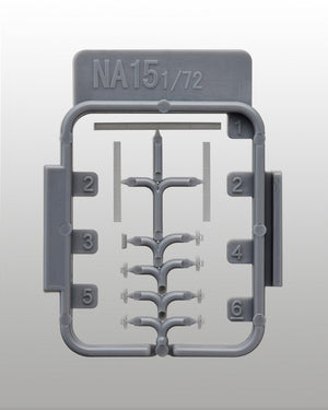 Fine Molds NA15 Rear view mirror and Formation light for Jet fighter 1/72 – immagine 3
