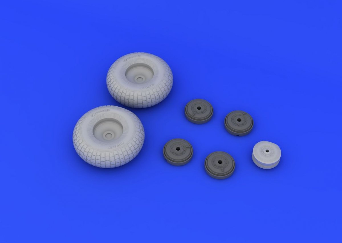 Eduard 632065 Mosquito Mk. VI wheels 1/32 TAMIYA – Bild 4