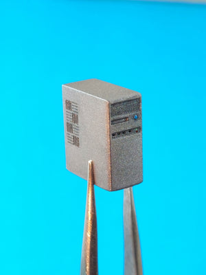 Point of no Return 3524057 PC z monitorem, klawiaturą, myszką i kalkomaniami / PC with monitor, keyboard, mouse and decals 1/35 – imagen 5