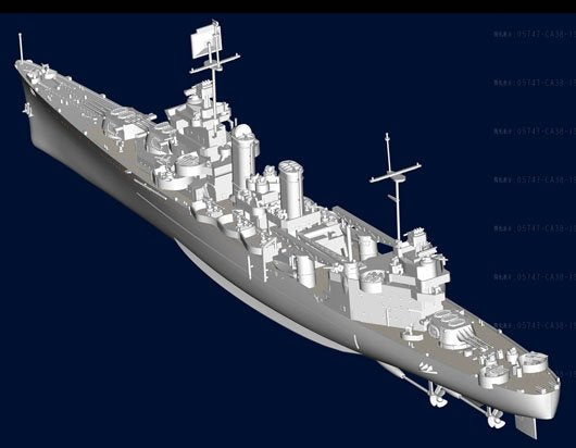 Trumpeter 05747 USS San Francisco CA-38 1944 1/700 – immagine 5
