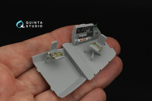 Quinta Studio QDS-48542 Boeing B-17F 3D-Printed &amp;amp; coloured Interior on decal paper (HK models, Eduard) (small version) 1/48 – imagen 16
