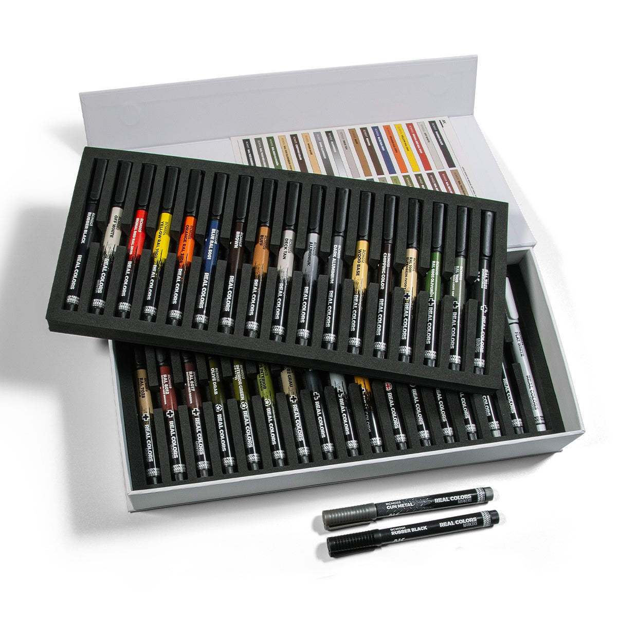 AK Interactive RCM150 BOÎTE SPÉCIALE MARQUEURS RC – 34 unités – image 4