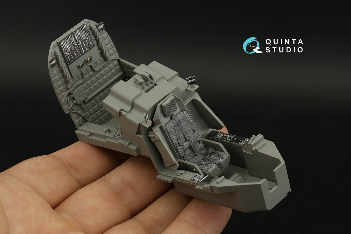 Quinta Studio QD35104 AH-64DI Saraf 3D-Printed &amp;amp; coloured Interior on decal paper (Takom) 1/35 – imagen 8