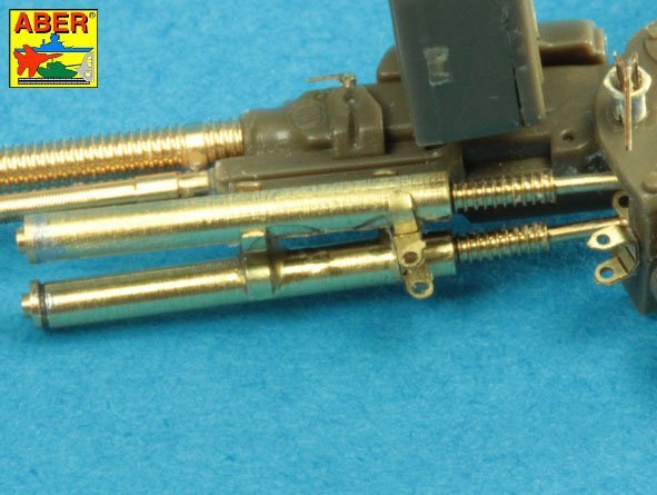 Aber 35L-114 Barrel for Russian 12,7mm heavy machine gun DShK, WWII version (JS-2:; JS-3; JSU-152) 1/35 – imagen 20