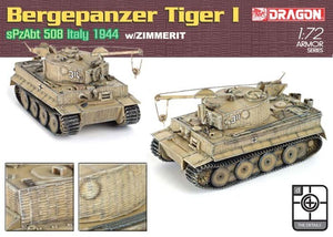 Dragon 7210 Demolition Tiger w/Zimmerit 1/72 – imagen 3