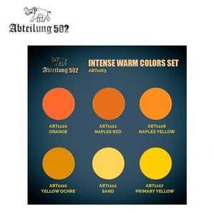 502 Abteilung ABT1163 – INTENSE WARM COLORS SET (6pcs) – immagine 2