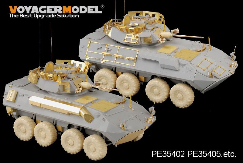 Maquette Voyager PE35405 LAV-A2 USMC moderne de base pour TRUMPETER 01521 1/35 – image 10