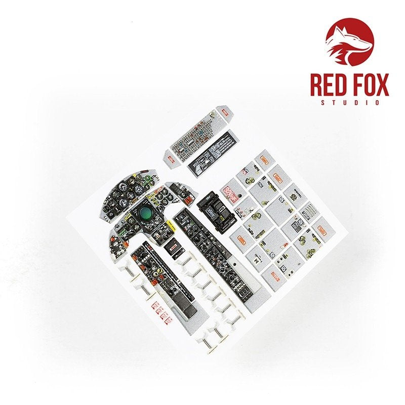 Red Fox Studio QS-32123 F-104C Starfighter (for Italeri kit) 1/32 – imagen 4