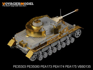 Voyager Model PE35303 WWII German Panzer.IV Ausf.D mit 75mm Kw.K.40 L/43 basic For DRAGON 6330 1/35 – Bild 4