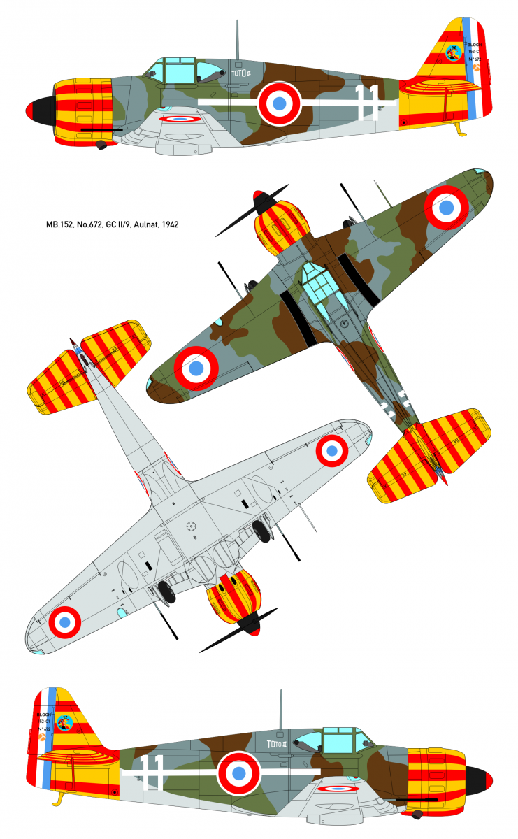 Dora Wings 48019 Bloch MB.152 1/48 – zdjęcie 4