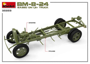 MiniArt 35259 Soviet Rocket Launcher BM-8-24 1/35 – imagen 15