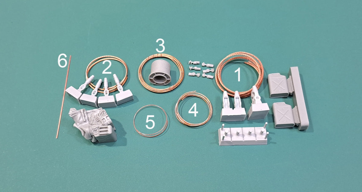 Eureka XXL ER-3572 Zestaw waloryzacyjny do M728 Combat Engineer Vehicle dopasowany do AFV Club 35254 / Upgrade kit for the M728 Combat Engineer Vehicle fit to AFV Club 35254 1/35 – imagen 2