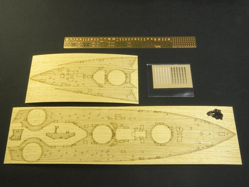 Pontos 35028WD1 HMS Dreadnought Ensemble de pont en bois 1907 (1/350)