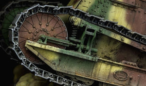 Meng Model TS-011 FRENCH FT-17 LIGHT TANK (RIVETED TURRET) 1/35 – imagen 8