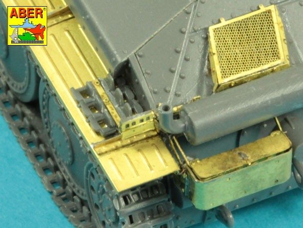 Aber 48041 Pz.Kpfw..38 (t) Ausf. E/F/G Niemiecki czołg Pz.38 (t) cz.2-błotniki / German tank Pz.Kpfw. 38 (t) Ausf.. E/F/G Vol.2-Fenders 1/48 – imagen 7