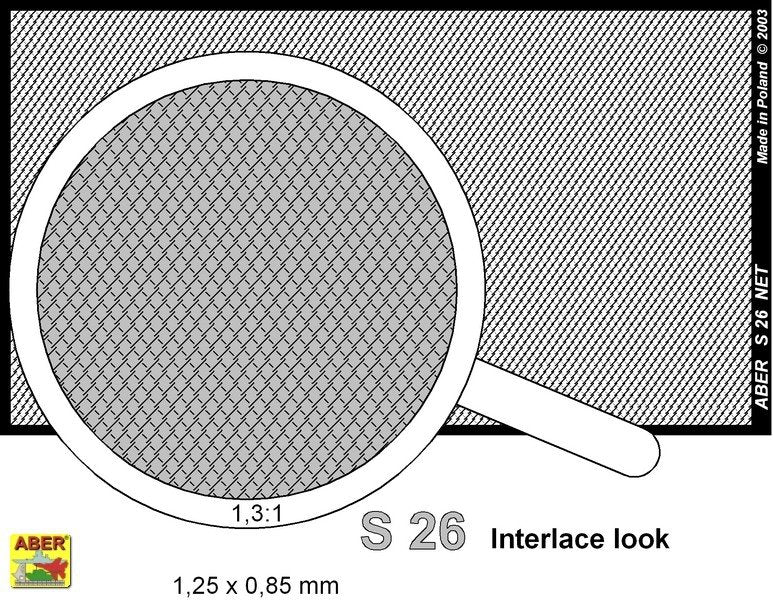 Aber S-26 Net with interlaced mesh 0.8 x 0.8 mm – image 2