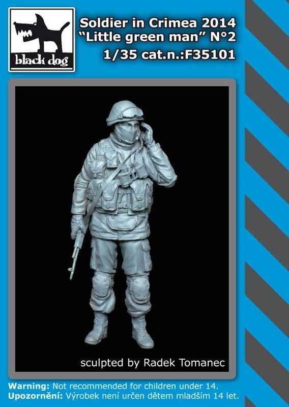 Black Dog F35101 Soldat en Crimée N°2 1/35