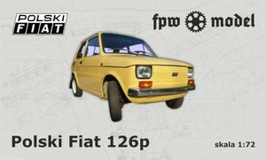 FPW Model 72600 Polski Fiat 126p (wczesna wersja) 1/72