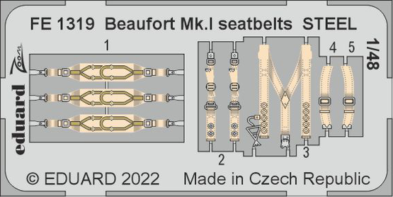 Eduard BIG49360 Beaufort Mk. I PART I ICM 1/48 – imagen 3