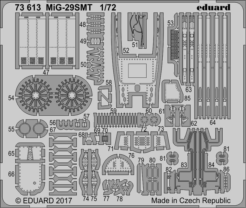 Eduard 73613 MiG-29SMT ZVEZDA 1/72 – Bild 2
