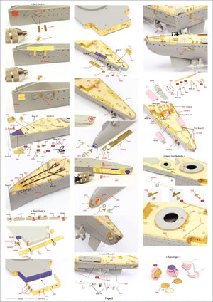 Pontos 35033F1 ADMIRAL GRAF SPEE 1939 Detail Up Set 1/350 – imagen 17
