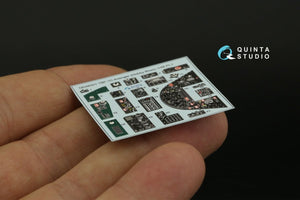 Quinta Studio QD48351 TBF-1C 3D-Printed &amp;amp; coloured Interior on decal paper (Hobby Boss) 1/48 – imagen 4