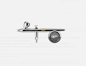 Harder &amp;amp; Steenbeck 126234 Aerograf CR+ 2w1 0,2+ 0,4mm