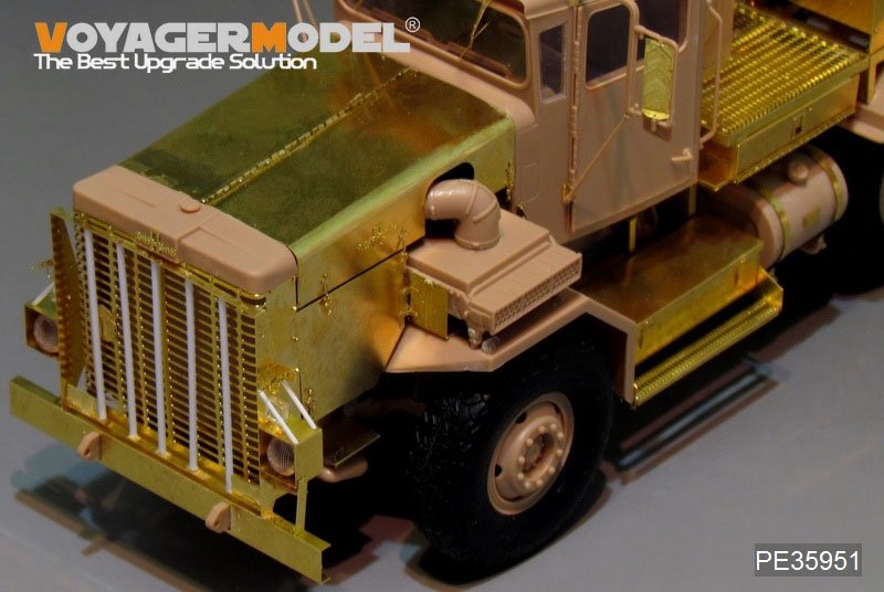 Voyager Model PE35951 Modern US Army M911 C-HET &amp;amp;M747 Heavy Equipment Semi-Trailer For MENG SS-013 1/35 – immagine 22