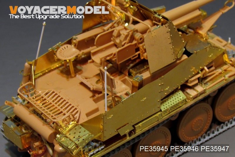 Voyager Model PE35945 WWII German Tank Destroyer Marder III (Sd.Kfz.139)Basic For TAMIYA 35248 1/35 – imagen 19