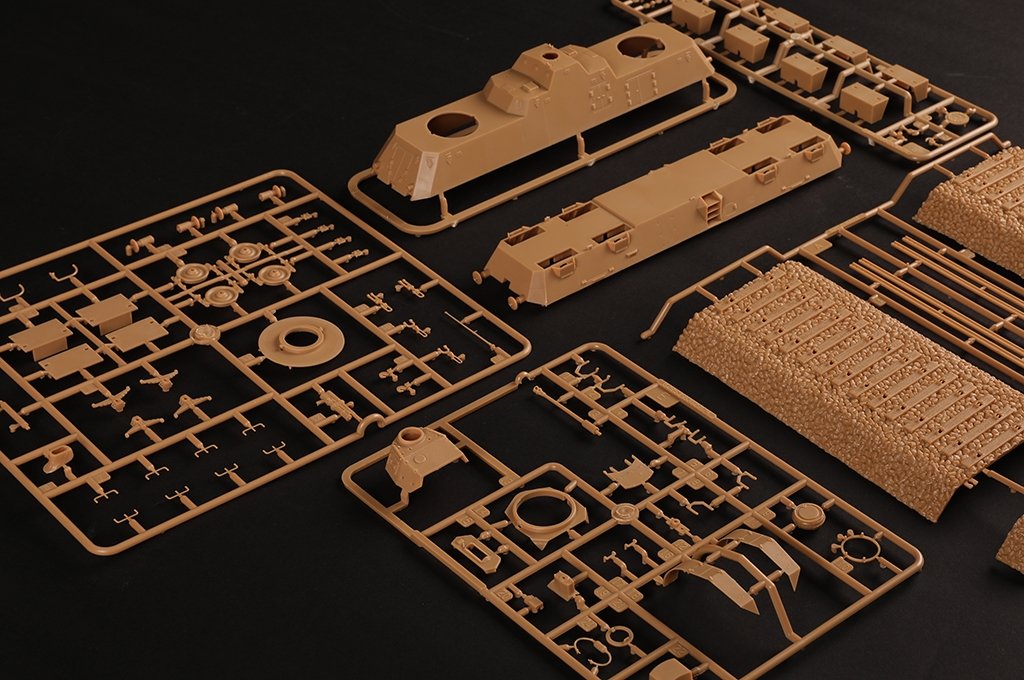 Hobby Boss 82953 Panzerjager-Triebwagen 51 1/72 – imagen 10