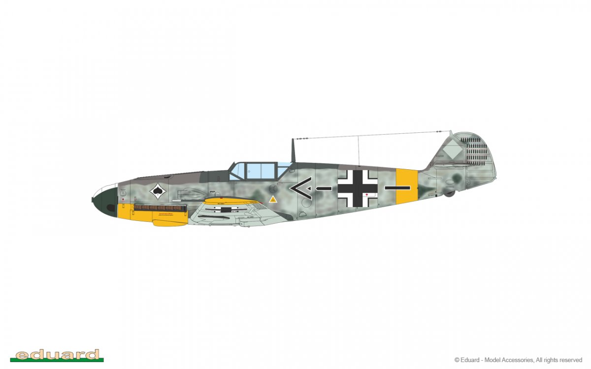 Eduard 70154 Bf 109F-2 ProfiPACK 1/72 – zdjęcie 6