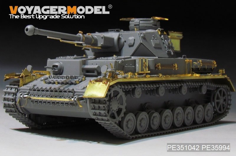Voyager Model PE351042 WWII German Pz.Kpfw.IV Ausf.F2 Basic For Border BT-003 1/35 – Bild 17