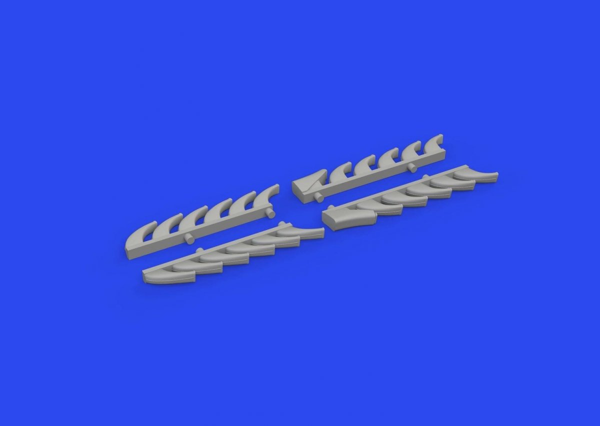 Eduard 648878 Do 335A exhaust stacks PRINT TAMIYA 1/48 – imagen 2