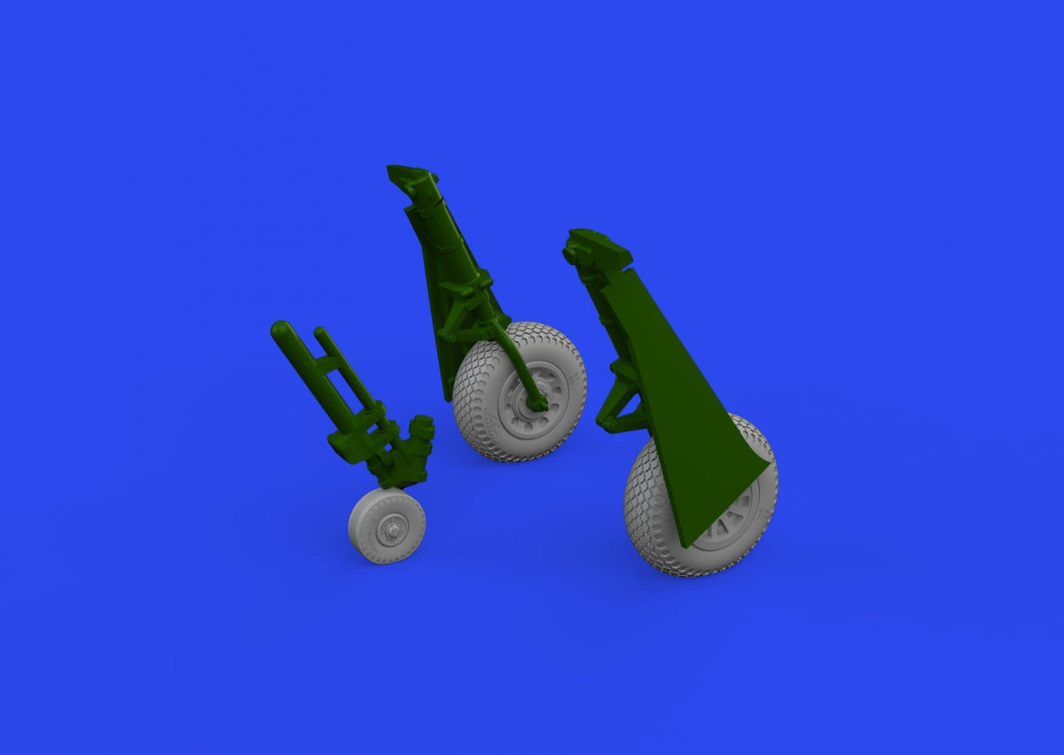 Roues Eduard 672368 P-51D à bande de roulement croisée EDUARD 1/72