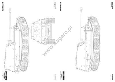 Kagero 7121 The Panzerjäger Tiger(P) (Sd.Kfz. 184) Ferdinand EN/PL – imagen 4