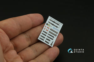 Quinta Studio QD32174 F-35A/C 3D-Printed &amp;amp; coloured Interior on decal paper (Trumpeter) 1/32 – Bild 9