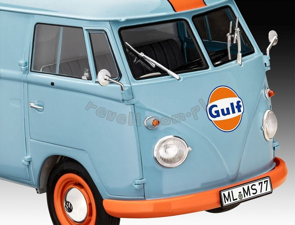 Revell 07726 VW T1 Panel Van - Gulf Decoration 1/24 – Bild 4