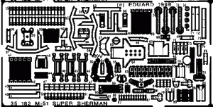 Eduard 35182 M-51 Super Sherman 1/35 Academy – zdjęcie 2