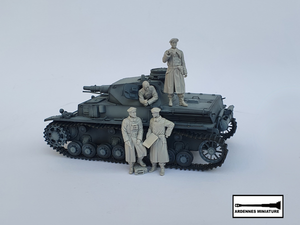 Ardennes Miniature 35042 GERMAN PANZER CREWMAN WW2 1/35 – immagine 2