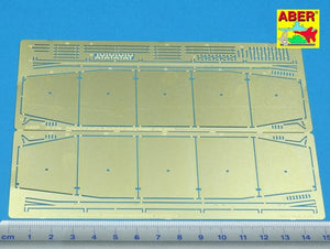 Aber 35A018 Osłony boczne do PzKpfw IV(G),Brummbar (wczesny) 1/35 – imagen 2