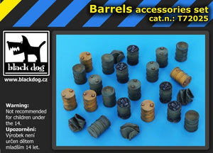Black Dog T72025 Barrels accessories set 1/72 – imagen 2