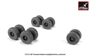Armory Models AW72507 C-160 Transall wheels w/weighted tires 1/72 – Bild 2