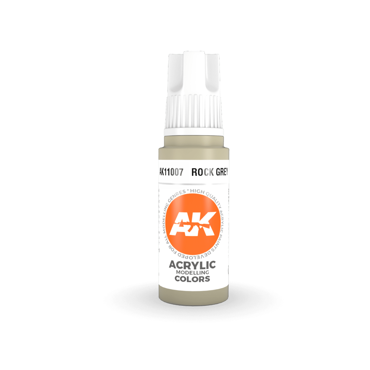 AK Interactive AK11007 Gris Roche 17 ml – image 2