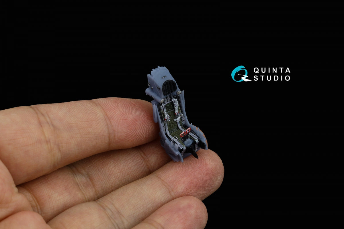 Quinta Studio QR+48061 K-36DM Series2 (early) ejection seat (for MiG-29, MiG-31, Su-27, Su-33 aircraft until 2007) (All kits) 1/48 – imagen 8