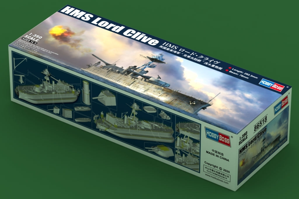 Hobby Boss 86518 HMS Lord Clive 1/350 – immagine 2
