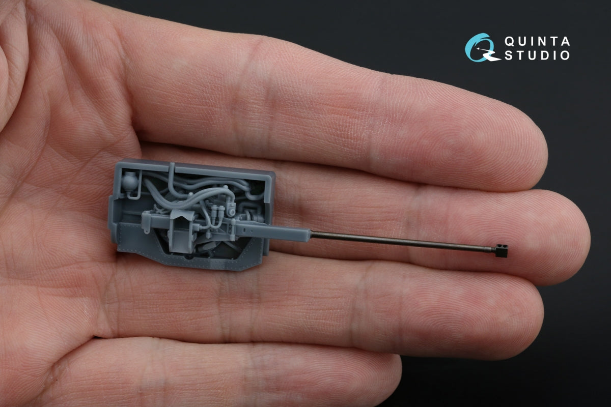Quinta Studio QT48025 Ka-52 Gun bay with 2A42 gun (Zvezda) 1/48 – imagen 5