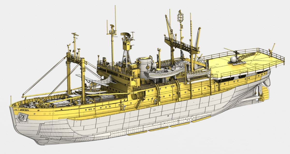 Pontos 25001R1 SOYA Antarctica Observation Ship 3rd. Corps 1/250 – image 5