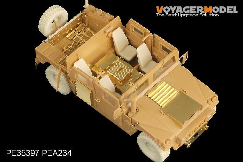 Voyager Model PE35397 Modern USMC HUMVEE M1114 w/CIP/smoke discharge for Bronco 35080 1/35 – imagen 16