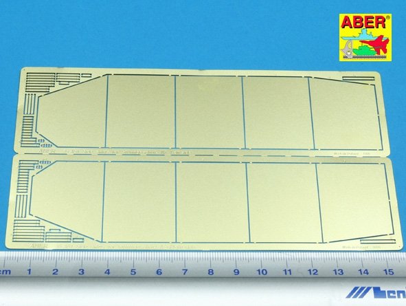 Aber 35A051 Osłony boczne do Sturmgeschutz IV 1/35 – imagen 2